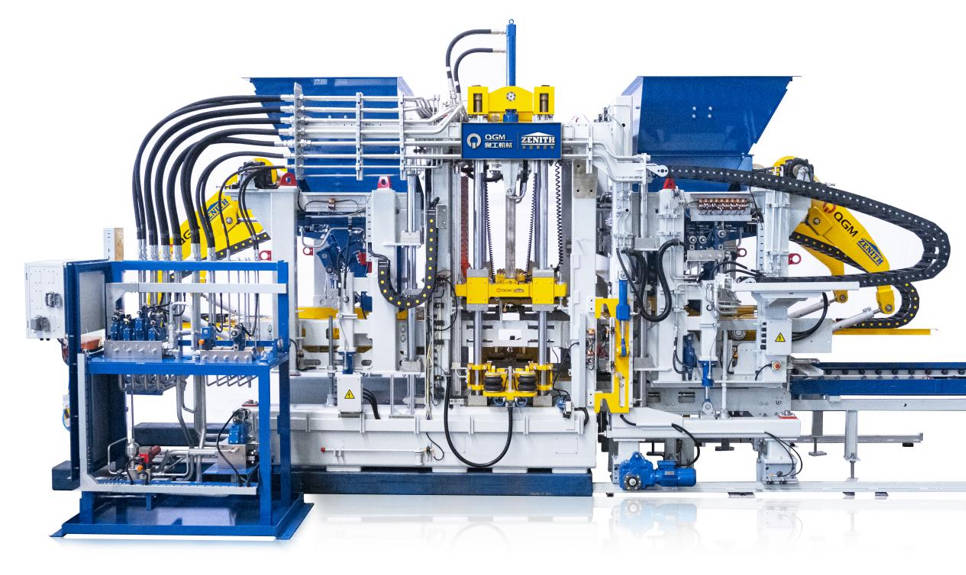 Yüksək Performanslı Beton Bloklar üçün Təkmil Kərpic Maşını